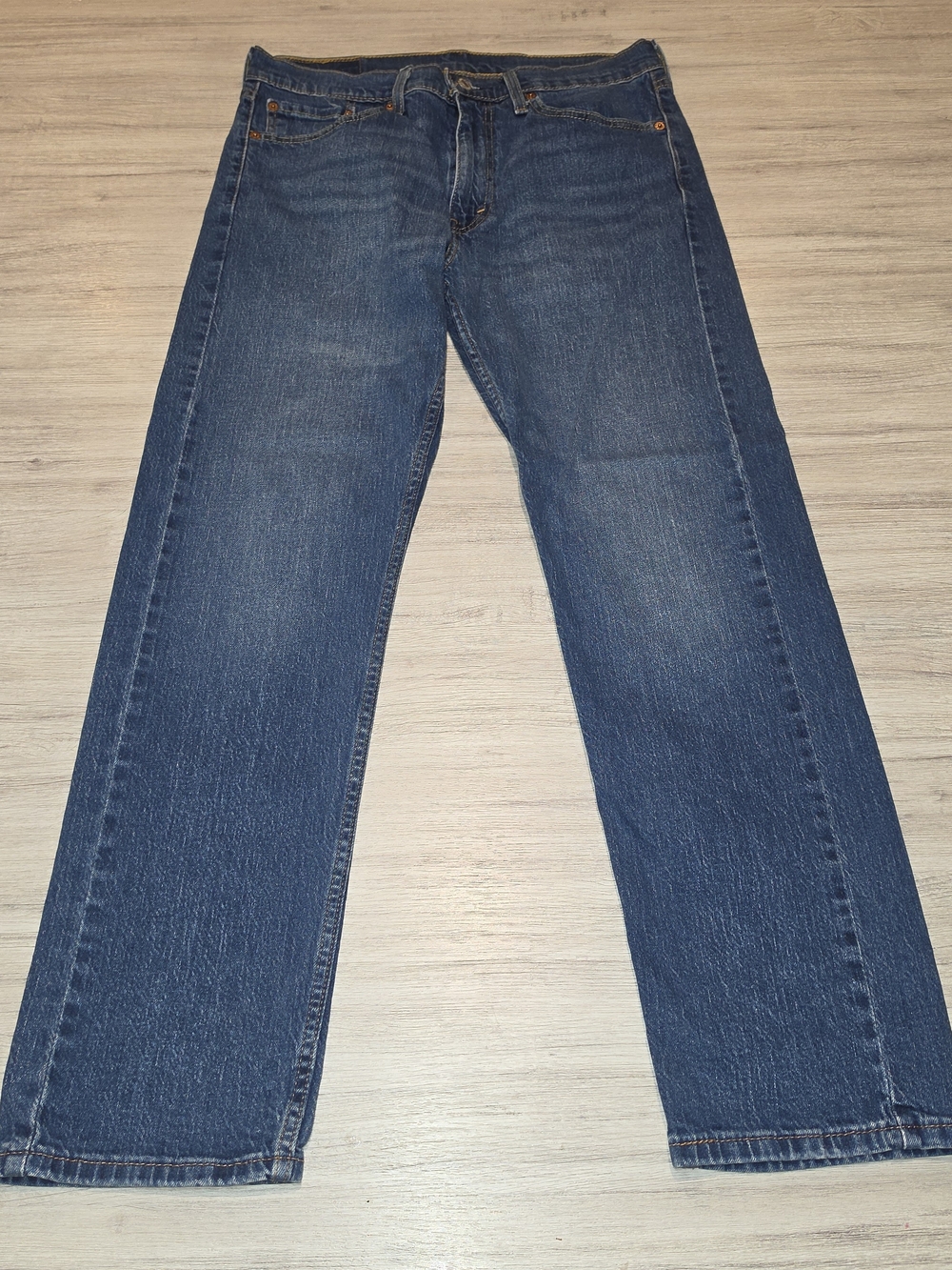 Levi's 505 Straight Leg Jeans Men's Dark Wash Size 32x30
